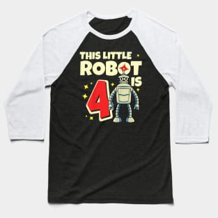 This little robit is now 4 Baseball T-Shirt